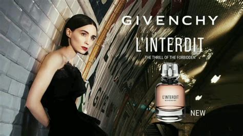 musica pubblicità interdit givenchy|GIVENCHY .